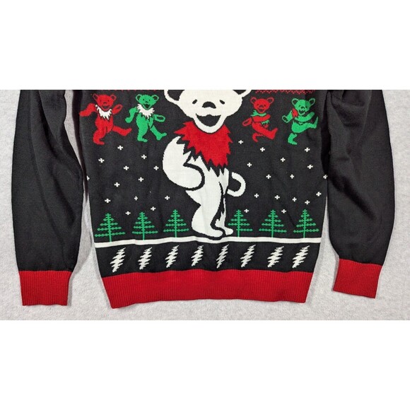 Grateful Dead Christmas Sweater. Ripple Junction. Festive and fabulous! - Picture 3 of 10
